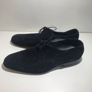 HUGO BOSS Suede Shoes Size 13 Black